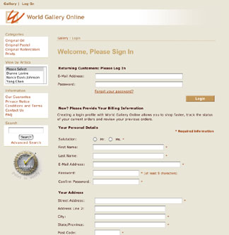 World Gallery Online