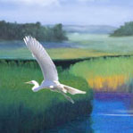 Critique on an oil landscape painting on how to more a landscape painting more exciting.