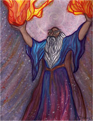 Painting Critique: Original painting by Chrystal Robinson and critiqued by Yong Chen