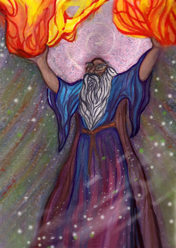 Painting Critique: Original painting by Chrystal Robinson and critiqued by Yong Chen