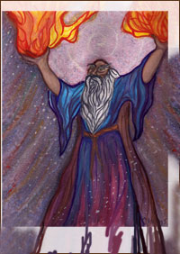 Painting Critique: Original painting by Chrystal Robinson and critiqued by Yong Chen