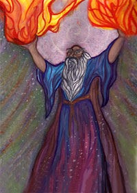 Painting Critique: Original painting by Chrystal Robinson and critiqued by Yong Chen