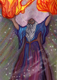 Painting Critique: Original painting by Chrystal Robinson and critiqued by Yong Chen