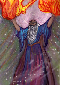Painting Critique: Original painting by Chrystal Robinson and critiqued by Yong Chen