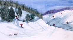 Original oil painting by Kenrick Tsang