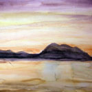 my first water color