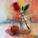 My watercolor painting learning experience with Yong Chen