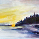 my first water color