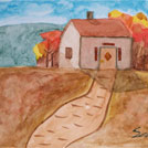 my first water color