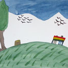 my first water color