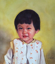 portrait painting by Yong Chen