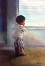 portrait painting by Yong Chen