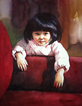 portrait painting by Yong Chen