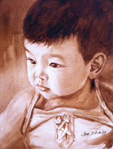 portrait painting by Yong Chen