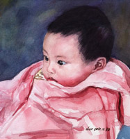 portrait painting by Yong Chen