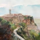 Village Watercolor