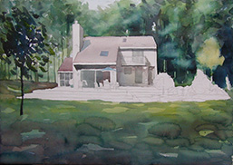 painting a house step 4