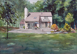 painting a house step 4