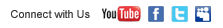Connect with Us on FaceBook, Youtube, Twitter and mySpace