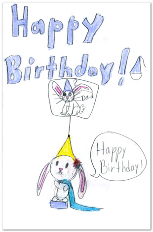 Happy Birthday, Dear Rabbit, Dad!