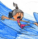 Comic story and drawings by talented kid - Ellen Chen: Me and My Cat 12