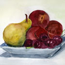 watercolor painting a sailing ship by kid, Kai Chen