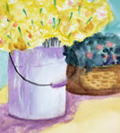 pencil drawing of oil burner by kid, kai Chen