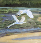 Oil paintings by kid, Kenrick Tsang