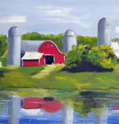 Oil paintings by kid, Kenrick Tsang